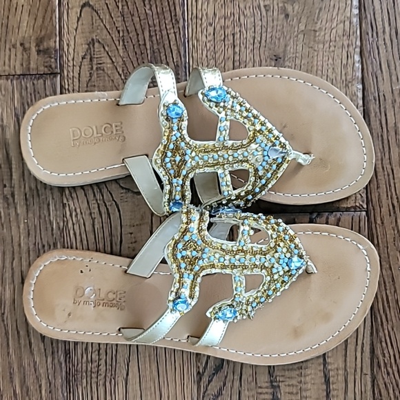 Dolce By MOJO Moxey Beach Anchor Sandals - Picture 2 of 3